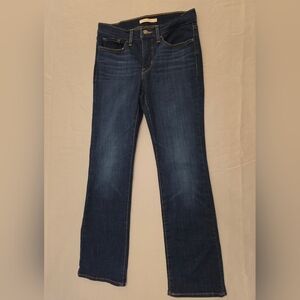 Levi's 315 Shaping Boot Cut Jeans Mid-Rise Excellent Condition Size 27/Short